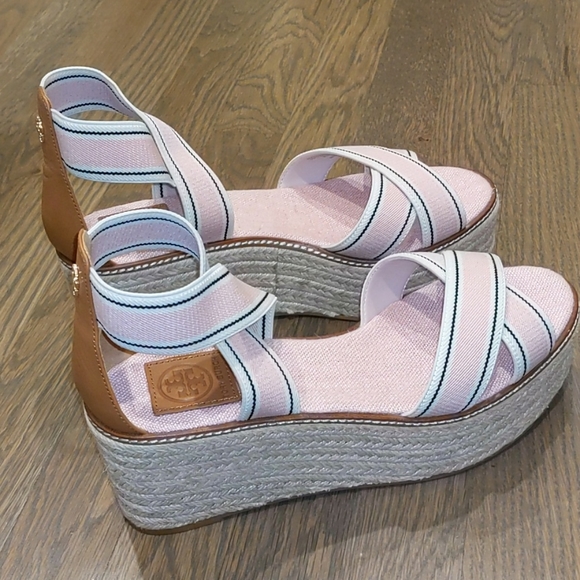 NEW Tory Burch Frieda Espadrille Platform Sandal - Picture 2 of 15